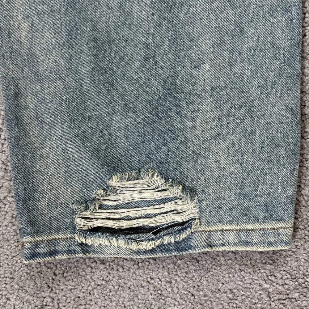 Ditch Baggy Denim Jeans in Blue Stone Wash in Sz. 28x28 - Skater - Excel. Cond.